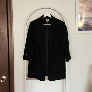 Long Black Anne Klein Blazer